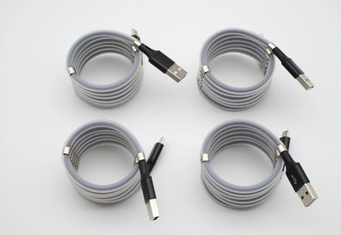 Hot Sale Magnetic Type-C Connector High Speed Data Cable with Magnetic Fast Charging Cable